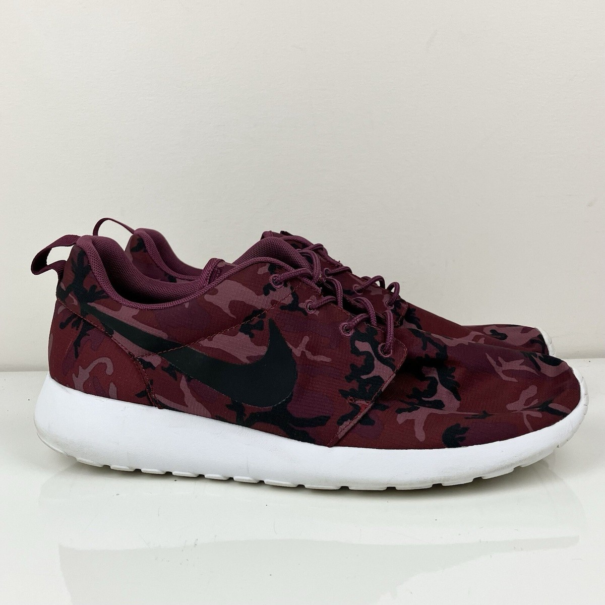 Size Nike Rosherun Print Red Camo for sale online