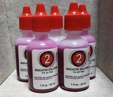 #2 pH TEST SOLUTION, REAGENTS , 1OZ - 5 PACK (POOLSTYLE / POOLMASTER - 22392) 