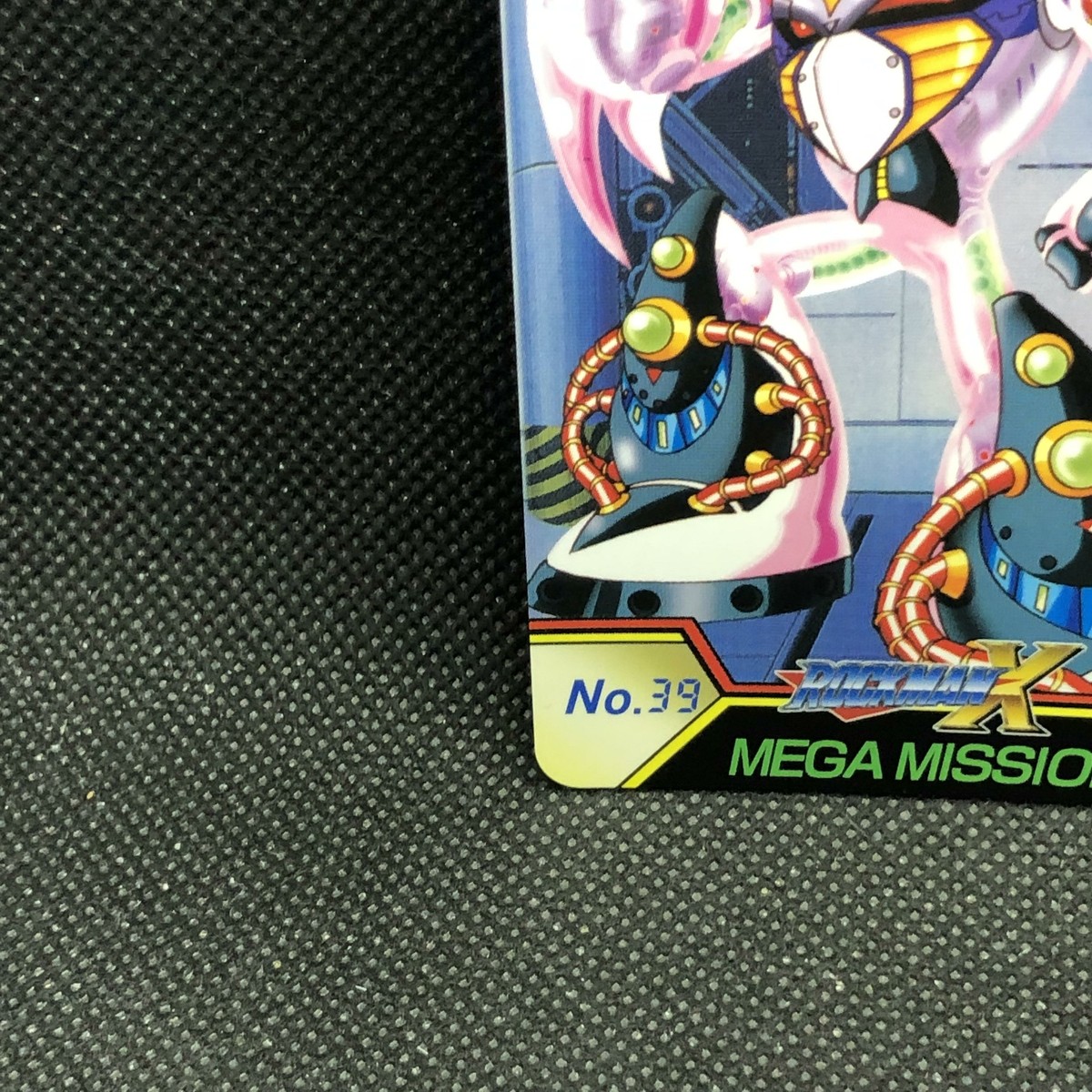 M Limited Megaman X No.39 Card 2018 Bandai Very Rare