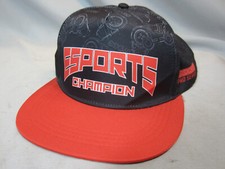 E Sports Pro Gamer Blue Adjustable Hat/ Cap Snapback One Size NWT