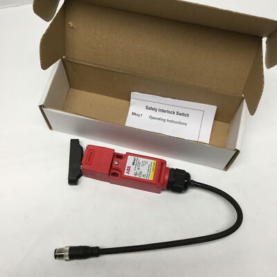 ABB 2TLA050021R2300 MKey1 Tongue Interlock Safety Switch Door Guard 230VAC 3A