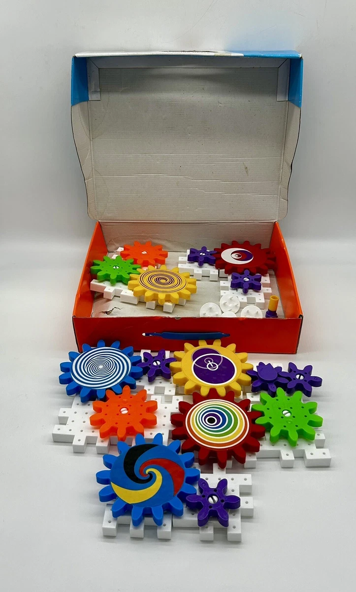Quercetti Garden Fun Georello Bugs & Gears - Gioco Di Ingeranaggi A Tema Giardino, Con Insetti E Fiori Che Si Muovono, 100% Made In Italy