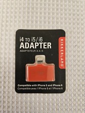 Kikkerland 30 PIN To Lightning Adapter for iPhone 5 and More XUS57 RED