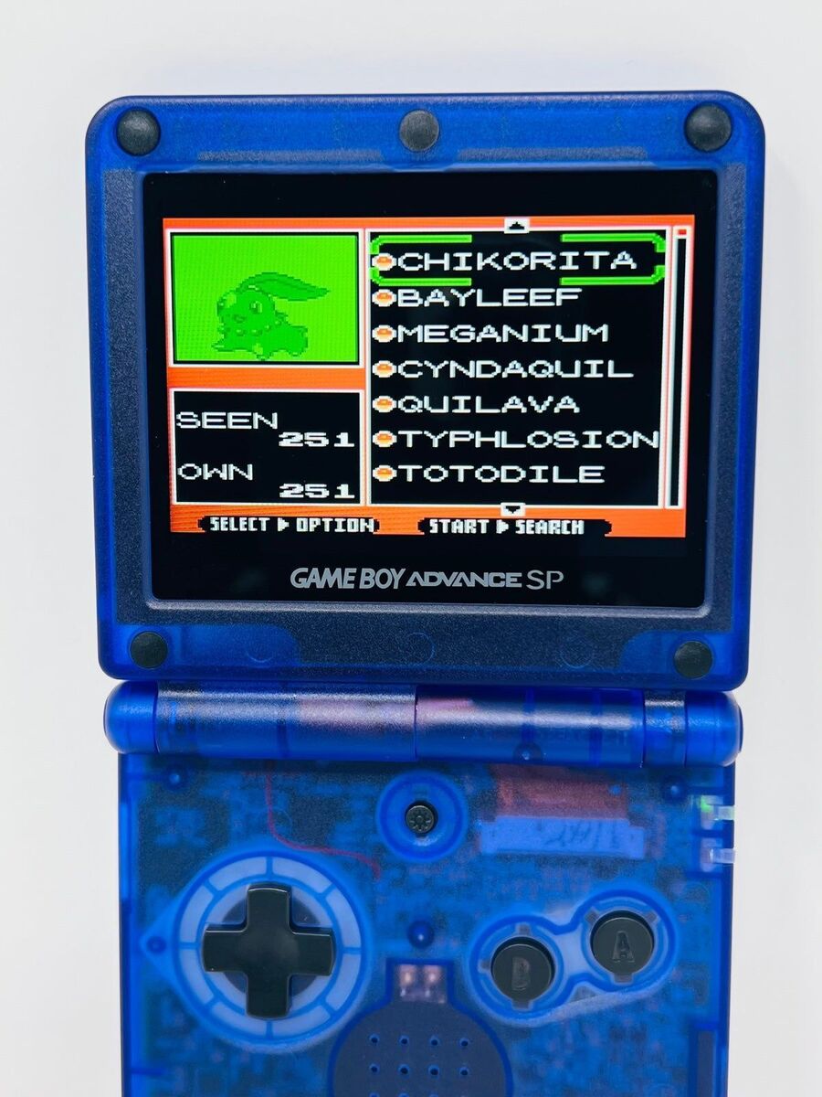 Ultimate Pokémon Blue GBC - All Pokémon (Legal), Max Items, New Save  Battery