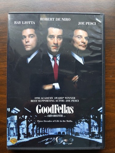 Goodfellas (DVD/ 1990) 2007 WB Release / Robert De Niro / Joe Pesci / Ray Liotta