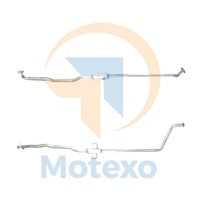 BM Catalysts Auspuffrohr Vorne Peugeot 108 1.0I Vti 12V (1KR-FE) 5/14-