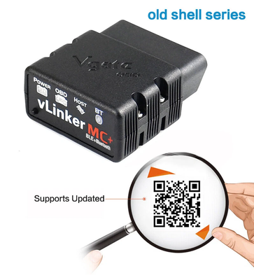 Vgate VLinker MC+ Bluetooth OBD2 Scanner - ELM327 Compatible For BimmerCode, Car Diagnostic Tool