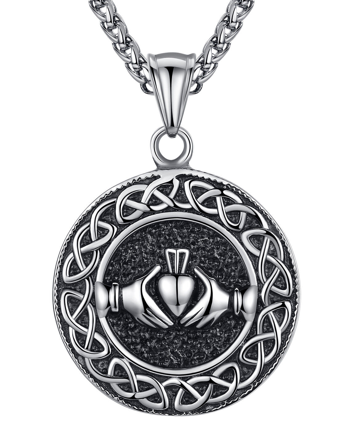 Celtic Knot Sterling Silver Necklace | Viking Warriors