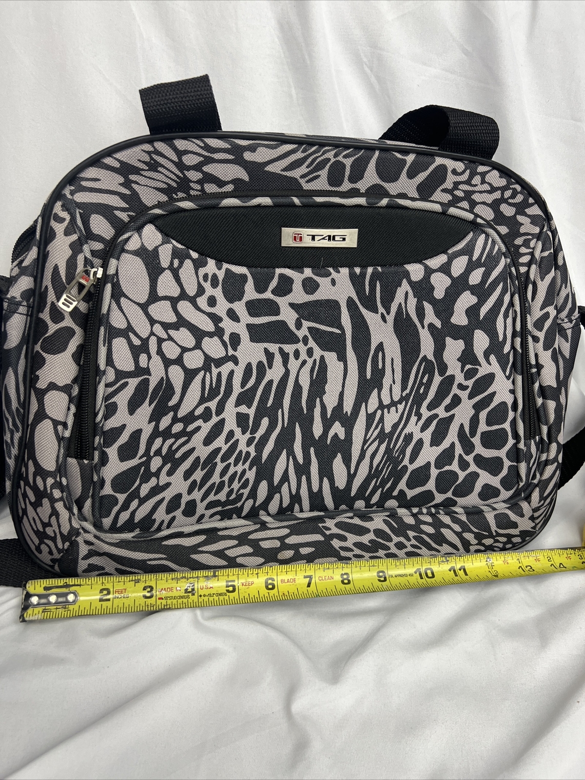 Animal Print  TAG HAUER Small Travel BAG With Shoulder Strap Work School College