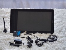 GAOMON PD1560 15.6 inch 1080p Graphic Tablet w/Pen, Arm Stand  Splitter - Black