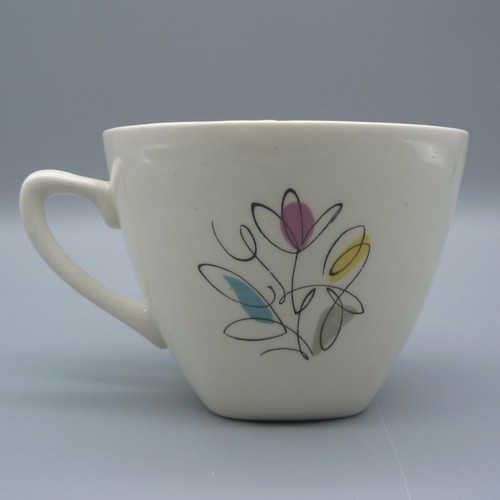 MIDWINTER POTTERY HARMONY PATTERN TEACUP PERFECT VINTAGE TABLEWARE CUTE FLOWERS - Picture 2 of 6