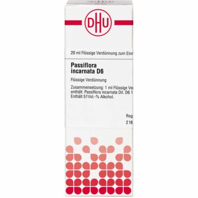 PASSIFLORA INCARNATA D 6 Dilution 20 ml PZN02619608