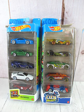 Hot Wheels 5 Pack Lot Of 2  NEW W/ Damage box