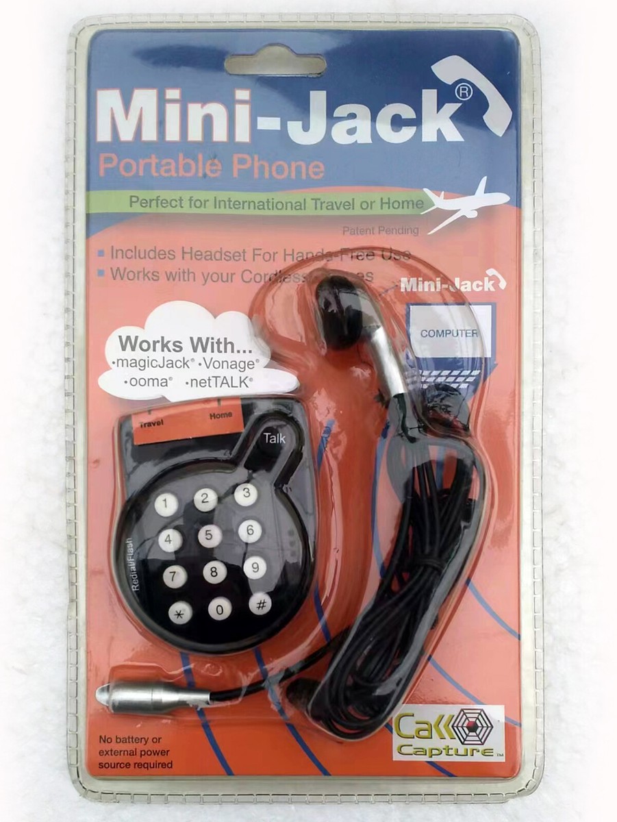 Phone Genius QL-2008 Mini B Hands Free Corded Telephone Phone Head