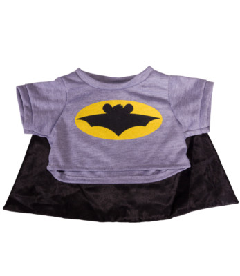 Batman Batbear Batboy Cape Teddybär Kleidung Outfit passt 8'' bis 10'' Bären Tiere