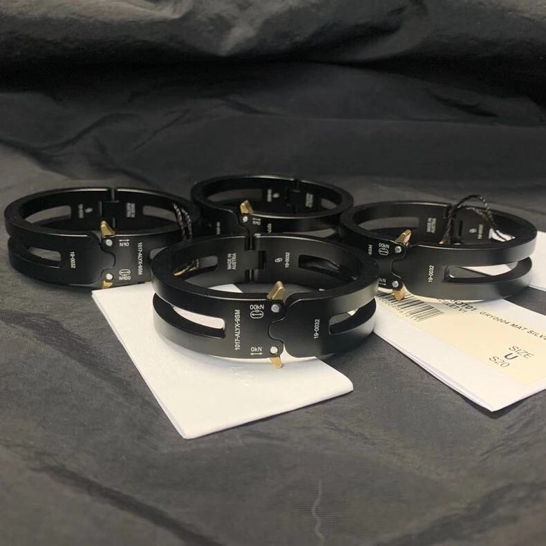 BestEdition 1017 ALYX 9SM Tech wear Space Aluminum Bracelet BestEdition 1017 ALYX 9SM Tech wear Space Aluminum Bracelet