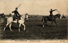 CPA MILITAIRE Ecole de Saint-Cyr, Exercice de la Lance (317355)