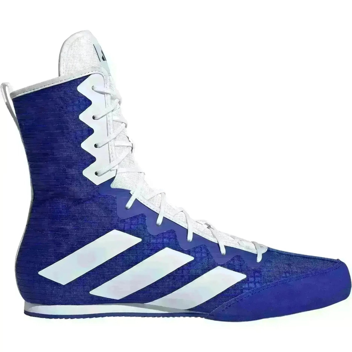 Adidas Box Hog Boxing Boots Blue White Mens Fight Kids Boxing