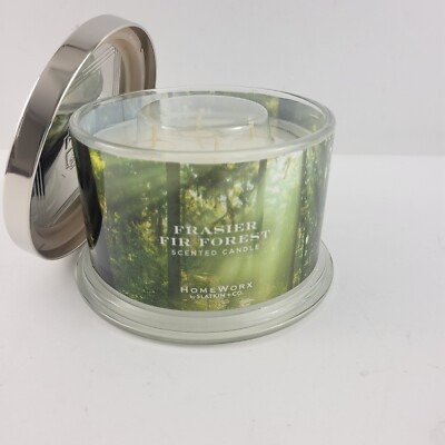 HomeWorx by Slatkin & Co. Frasier Fir Forest 18 oz. 4-Wick