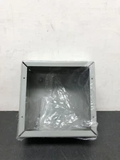 Wiegmann SC080804RC N1 Carbon Steel Wall Mount Box, 8"x8"x4", Gray, 1-Pack