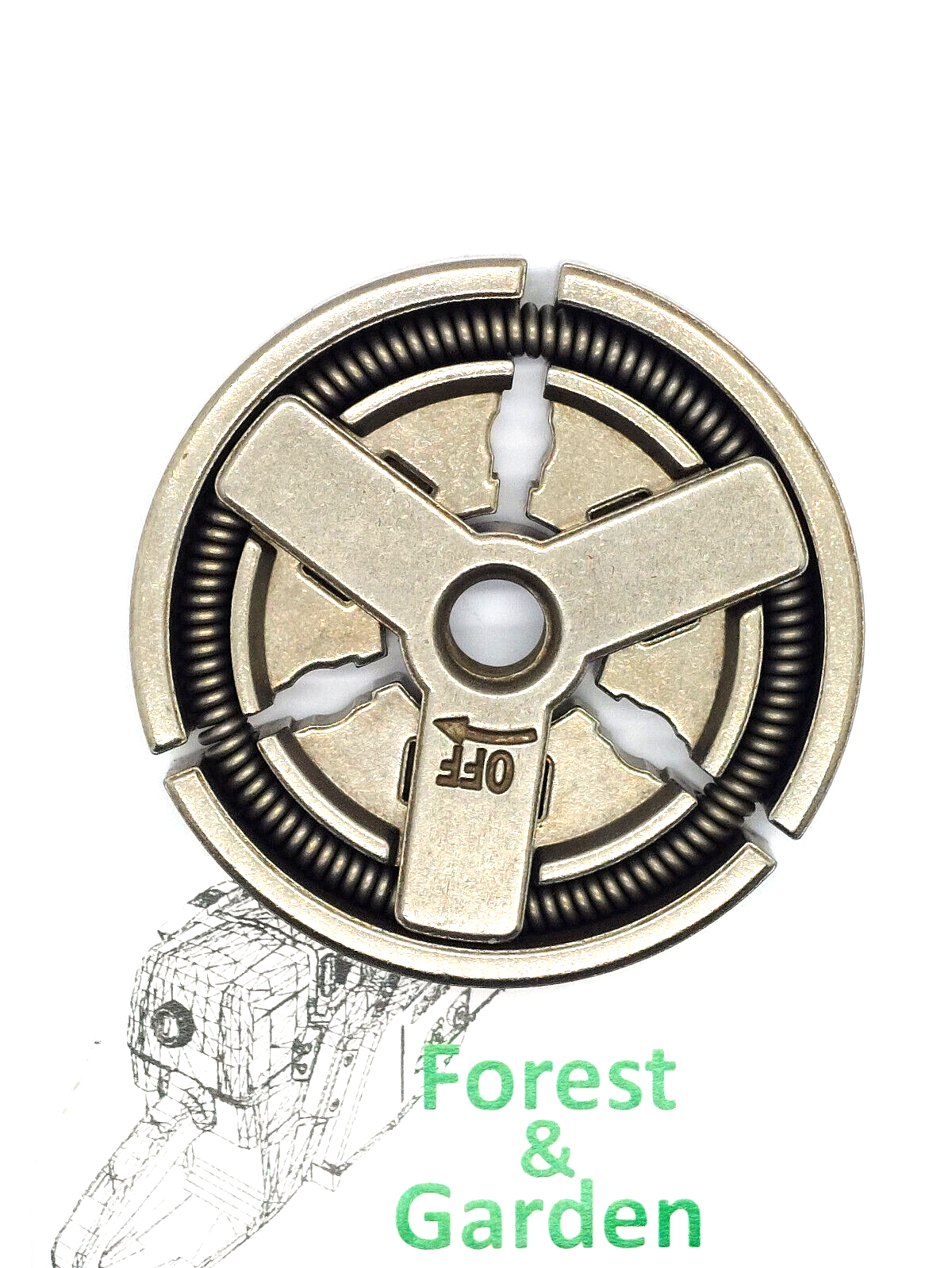Clutch assembly For CHINESE chainsaws 4500 5200 5800 45CC 52CC 58CC