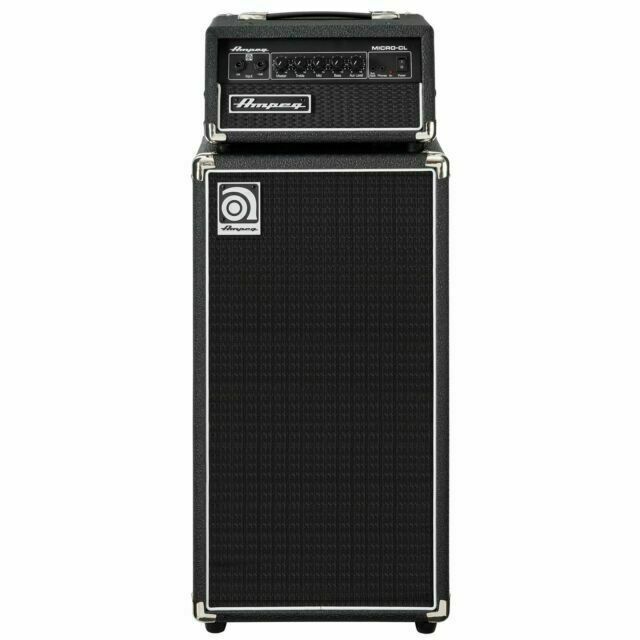 Ampeg Micro-CL 100 Watt 2x10" Mini Bass Stack with Solid-State Head MICROCLSTACK