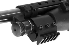mossberg 500 20 gauge picatinny rail mount adapter aluminum black hunting gear.