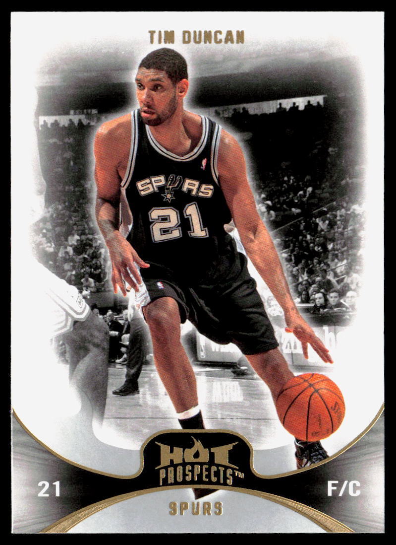 Tim Duncan 2008-09 Fleer Hot Prospects #23