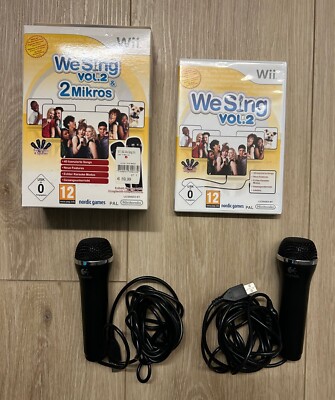 We Sing Vol. 2 inkl. 2 Mikrofone