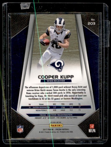 2017 Panini PRIZM COOPER KUPP RC LOS ANGELES RAMS #203 - Bild 2 von 2