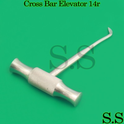10 CROSS BAR DENTAL ROOT ELEVATOR WINTER  BLADE 14R