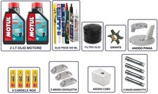 KIT TAGLIANDO MANUTENZIONE FUORIBORDO YAMAHA 4 CIL. F40 F50 F60 4 TEMPI
