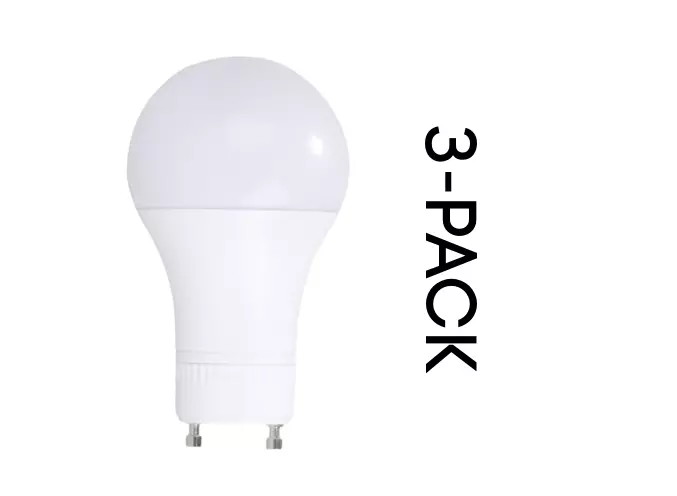 3 PACK EIKO 08926 LED11WA19 300 827K GU24 DIM G5 11W 2700K 1100LM LED BULB
