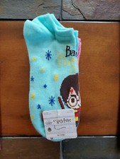 Kids Harry Potter Socks 6 pairs BRAND NEW TAGS Size M/L Shoe Size 3-10 No Shows