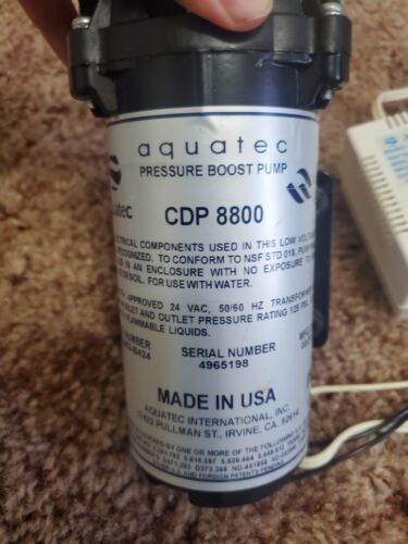 Aquatec CDP 8800 Booster Pump with Transformer - Picture 1 of 3