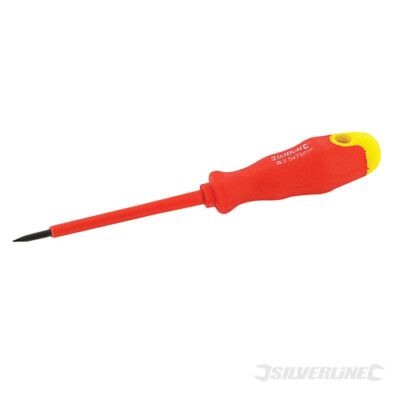 Silverline ~ Schraubendreher Schrauberdreher mit Weichgriff 3 x 100mm 783120