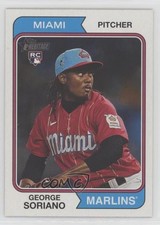 2023 Topps Heritage High Number SP George Soriano #711 6f8