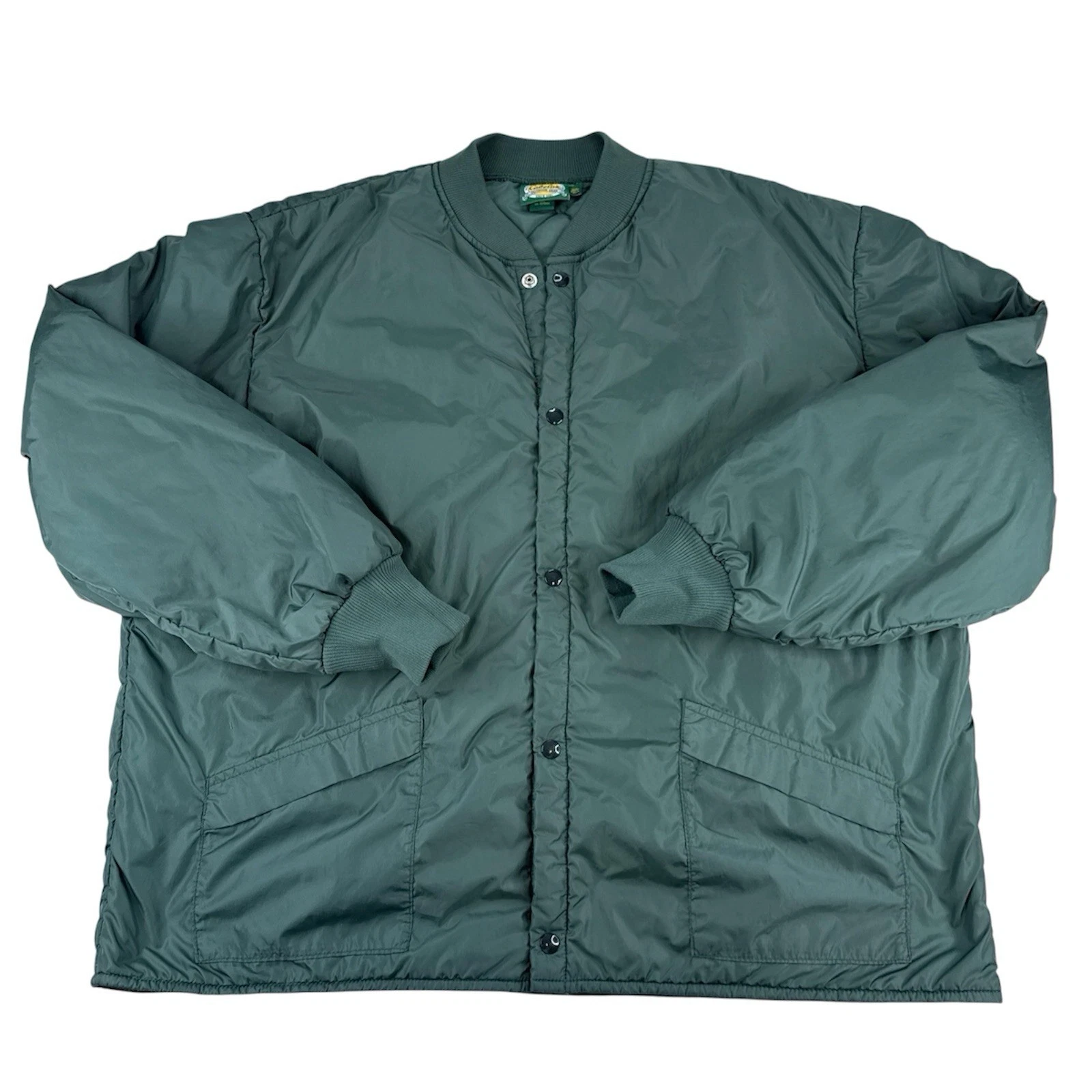 Cabelas Outdoor Gear Bomber Jacket Mens 3XL Tall Olive Quilted Military Hunting