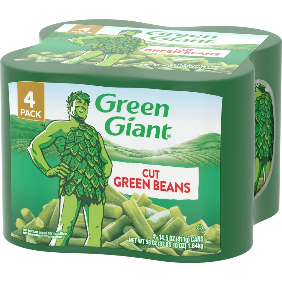 Green Giant Cut Green Beans, Shelf Stable, 4 Pack, 14.5 oz - Image 2 of 4