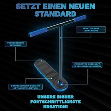 Indo Trampolin Scooter Trick Roller Park Indor Trainer Vario verstellbar