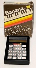 BANANA KEYBOARD CHORD COMPUTER CC-1 TESTED AND WORKING