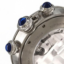 Authentic Cartier Pasha de Cartier Chronograph WSPA0027 Stainless Steel Mech... 4