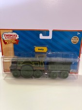 NIB Thomas  Friends EMILY Tank Steam Engine Tender Wooden Railway 2011
