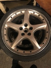 JAGUAR DETROIT ALLOY WHEEL XK XKR X100 10j X 20 INCH REAR FITMENT MXD6165DB