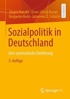 Sozialpolitik In Deutschland JüRgen Boeckh
