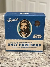 Dr. Squatch STAR WARS Only Hope Soap - Limited Edition Zero Grit Obi-Wan Kenobi