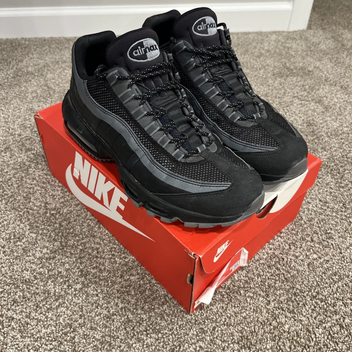 Nike Air Max 95 Utility Black Cool Grey for Sale | Authenticity