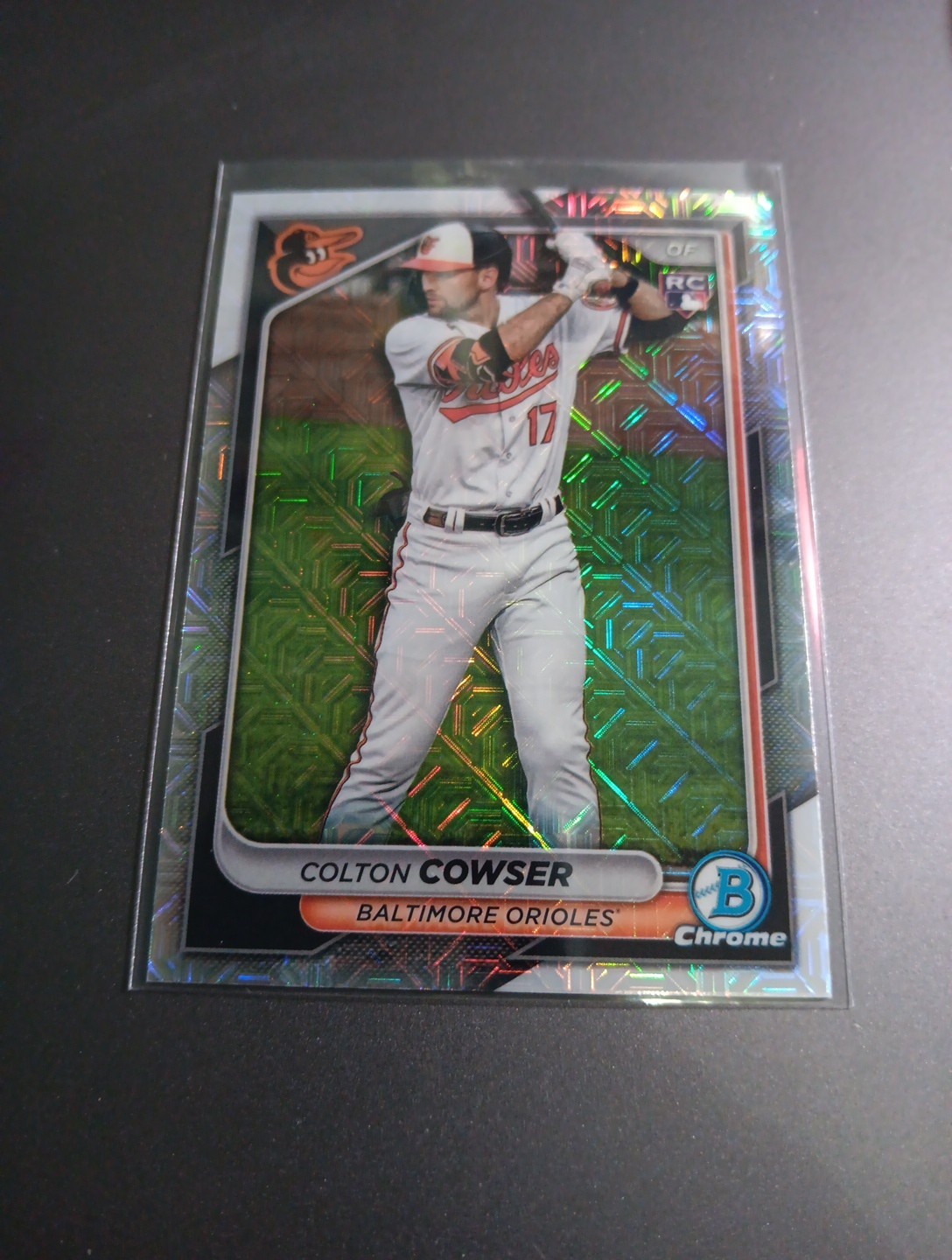 2024 Bowman Chrome - Colton Cowser #33 Mojo  (RC)