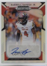 2019 Panini Prizm Draft Picks Silver Darnell Savage Jr #300 Auto v1i