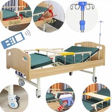 Krankenhausbett Pflegebett Seniorenbett Reha Aufstehhilfe Herzposition DE 200CM